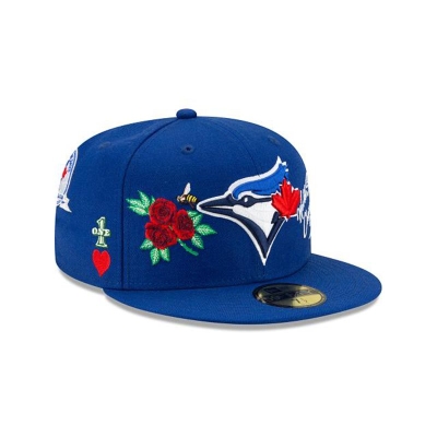 Toronto Blue Jays Gorra | New Era MLB Icon 59fifty Fitted Cap Mexico - Azules